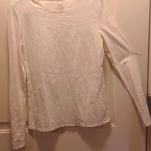 Mossimo Cream T-Shirt- Size M